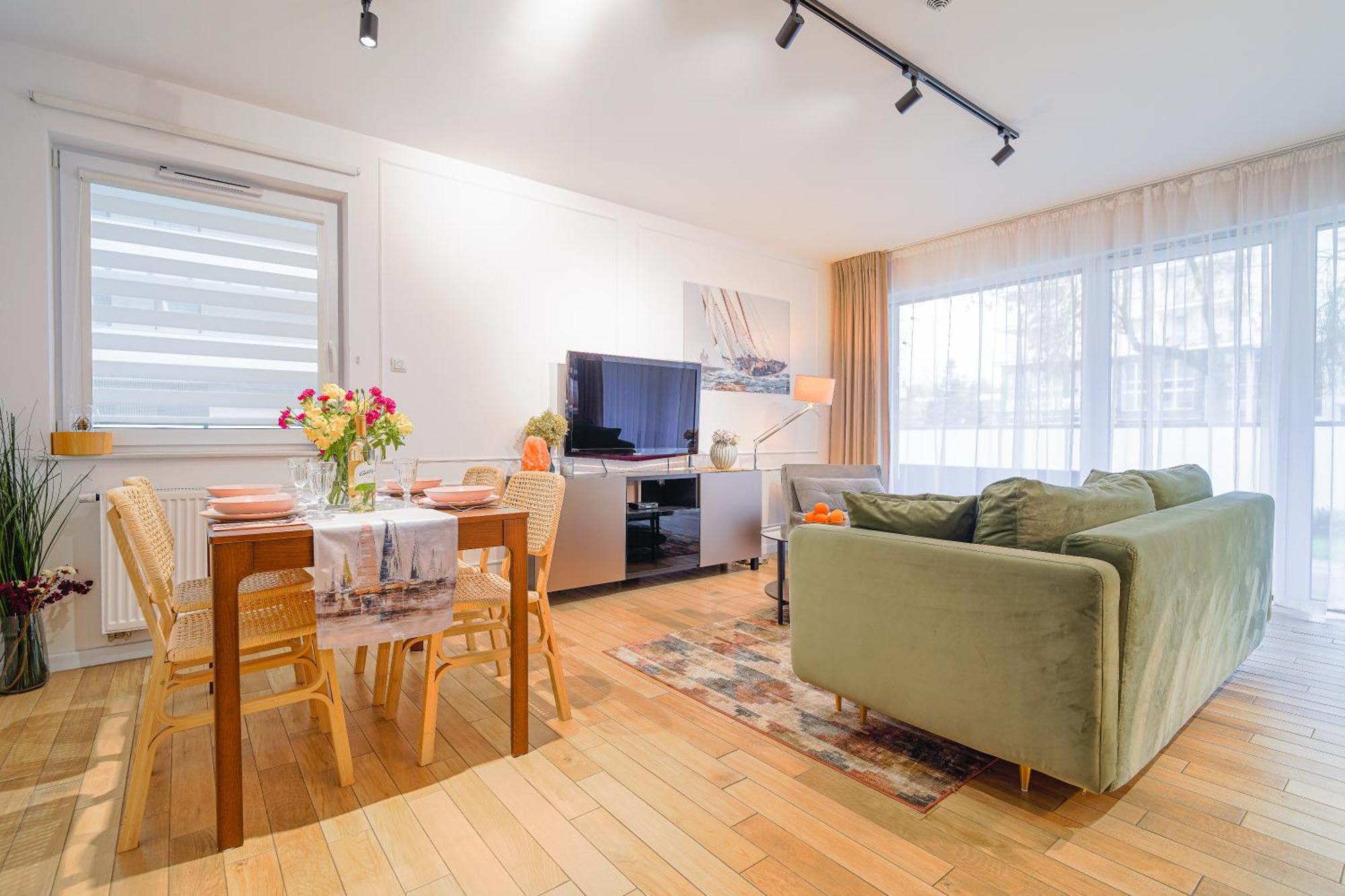 Lulu Apartments - Pod Masztami - Apartament Dwupokojowy - Basen Silownia Parking Колобжег Екстериор снимка