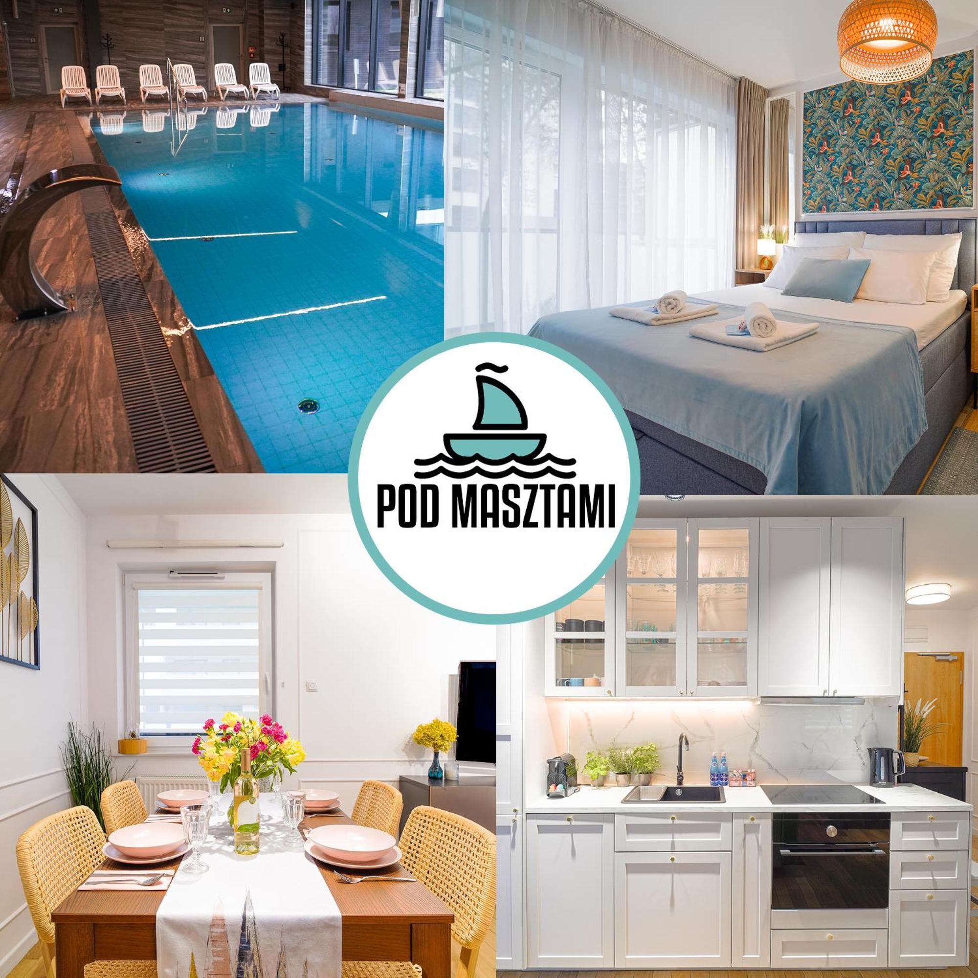 Lulu Apartments - Pod Masztami - Apartament Dwupokojowy - Basen Silownia Parking Колобжег Екстериор снимка